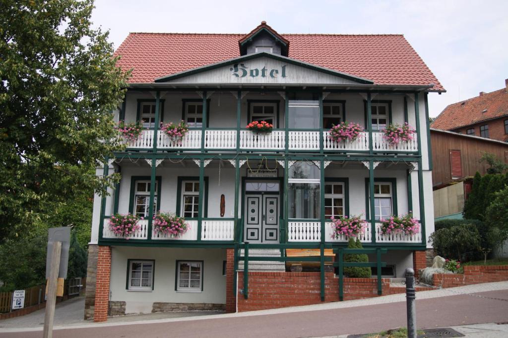 Haus Kehrwieder - Hotel Am Kur-Cafe Bad Suderode Ngoại thất bức ảnh
